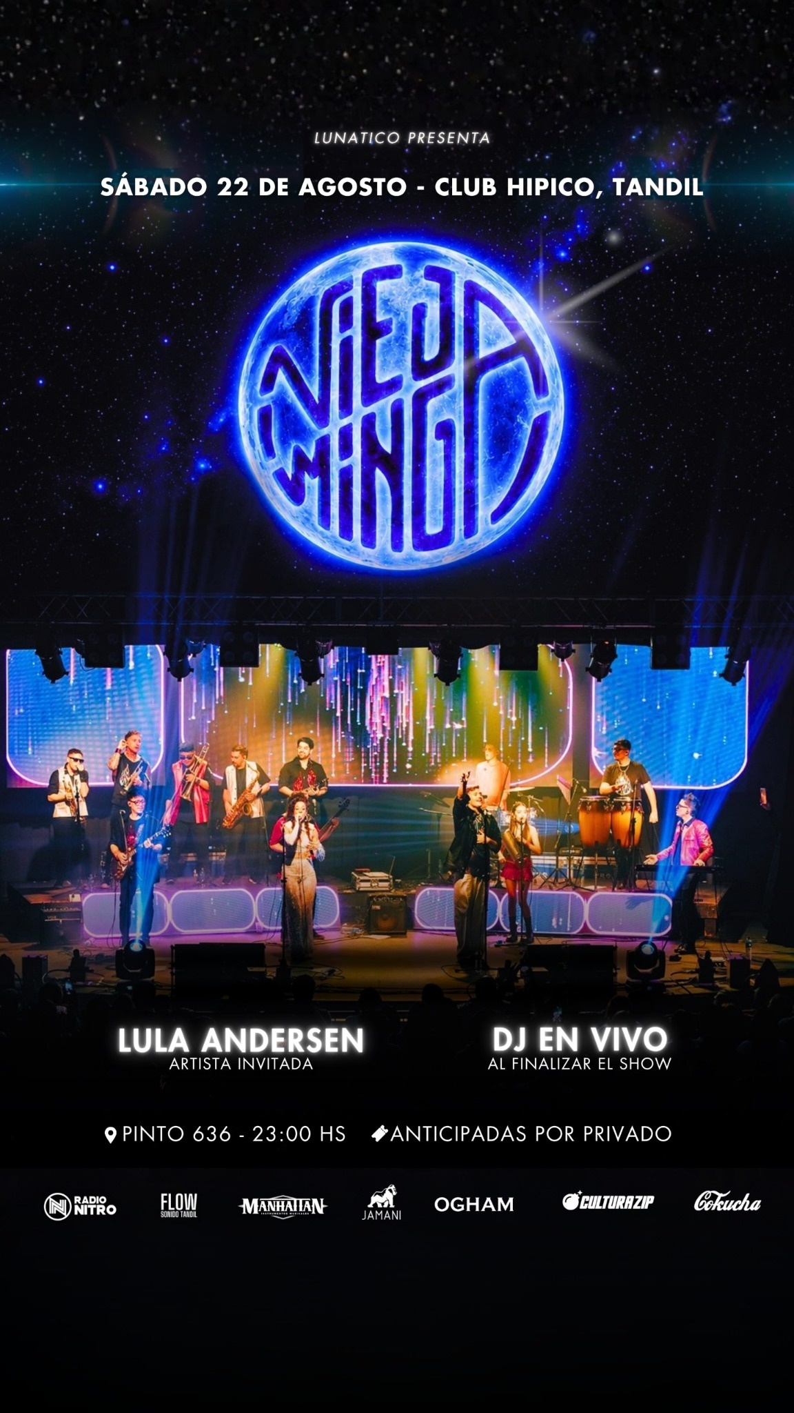 Vieja Minga — Sábado 22 de Agosto, Club Hípico, Tandil